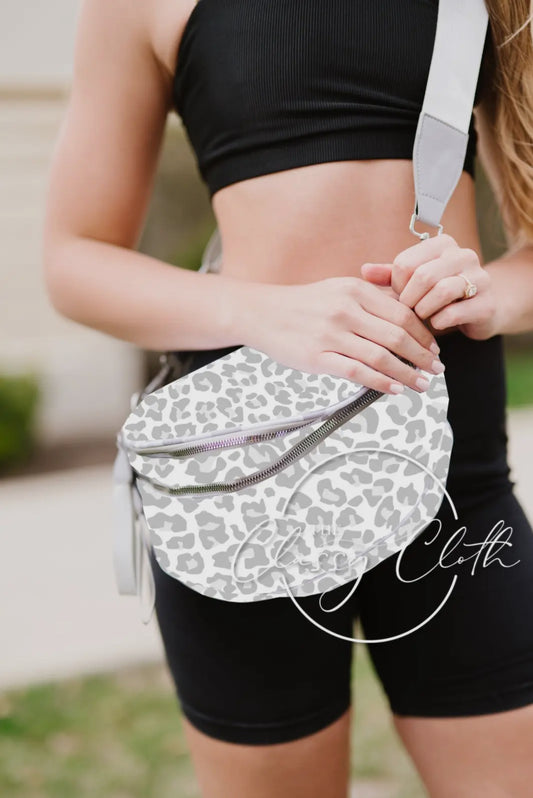 Grey Leo Bum Bag