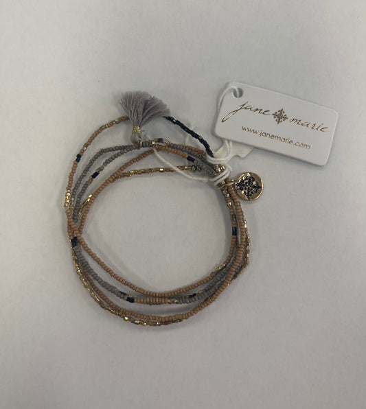 Jane Marie Multi-Color Neutrals Bracelet