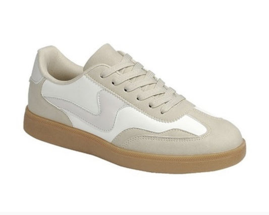 SHOE LA LA Ivory Sneakers
