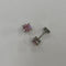 Pink Diamond Stud earring