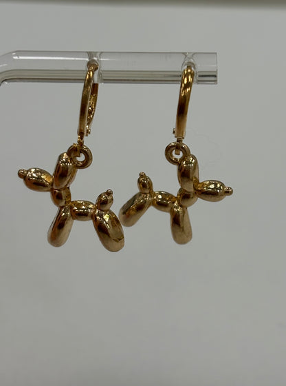 Balloon Dog Earrings