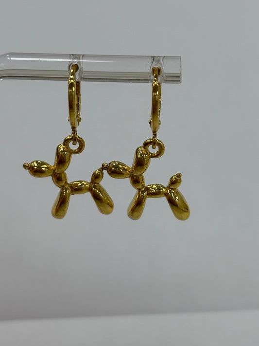 Balloon Dog Earrings
