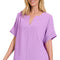 Zenana Lavender Top