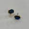 Hexagon Crystal earring Studs