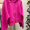 Pink kids full zip