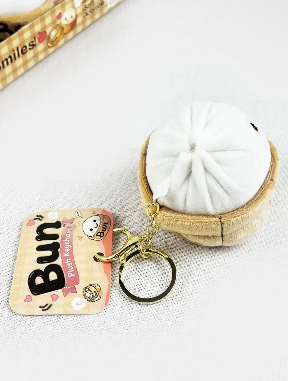 The Shimmer Shack Plush Dumpling Keychain