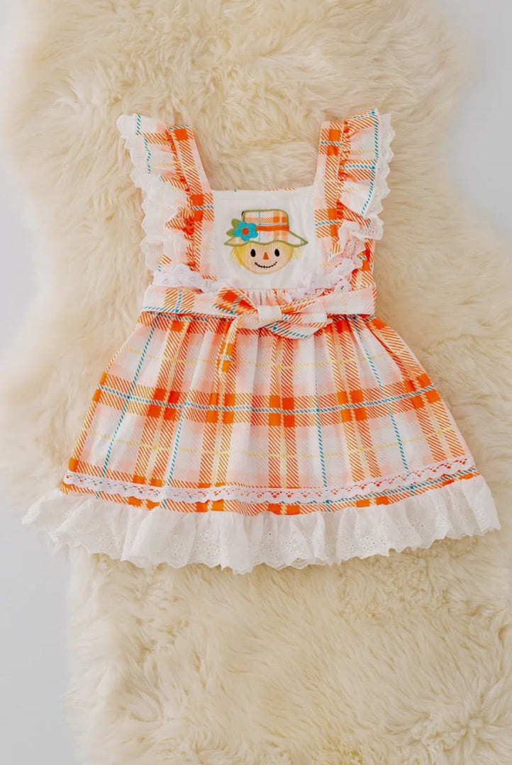The Shimmer Shack Scarecrow Appliqué Dress