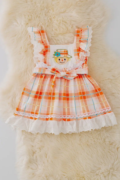 The Shimmer Shack Scarecrow Appliqué Dress