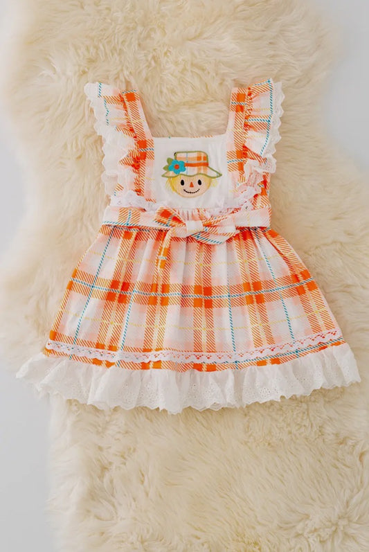 The Shimmer Shack Scarecrow Appliqué Dress