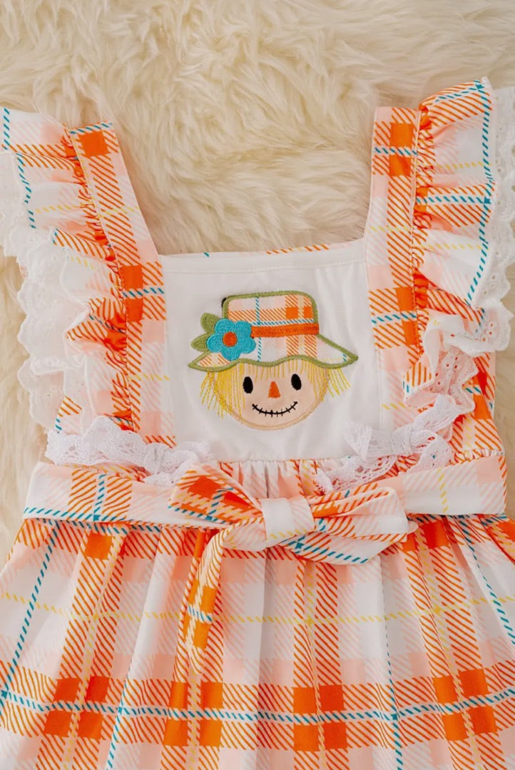 The Shimmer Shack Scarecrow Appliqué Dress