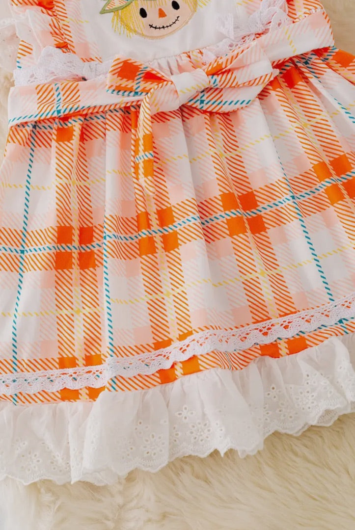 The Shimmer Shack Scarecrow Appliqué Dress