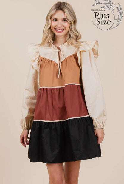 The Shimmer Shack PLUS Lovelo Fall Dress