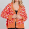 The Shimmer Shack Geometric Cardigan