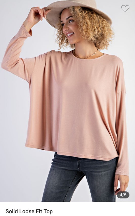 Easel Rose Gold Top
