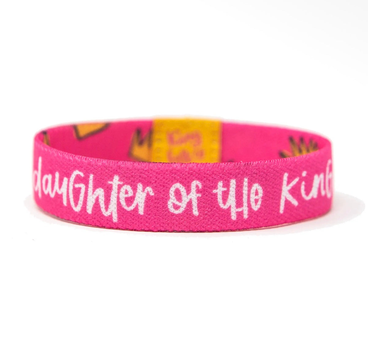 The Shimmer Shack Daughter of the King Reversible Faith Bracelet