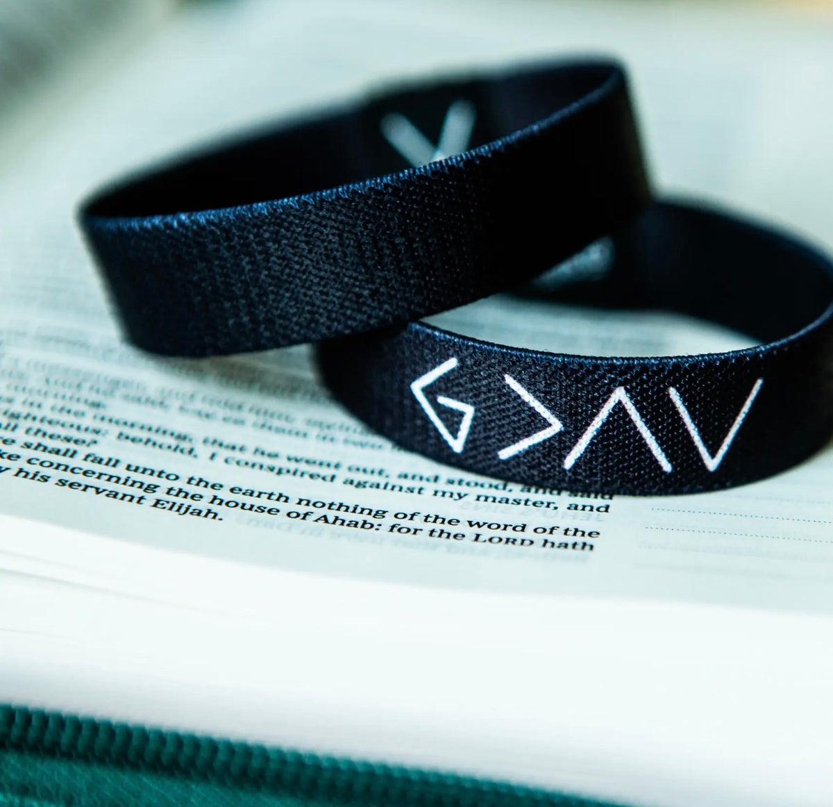 The Shimmer Shack Men’s Greater than the Highs and Lows Faith Bracelet