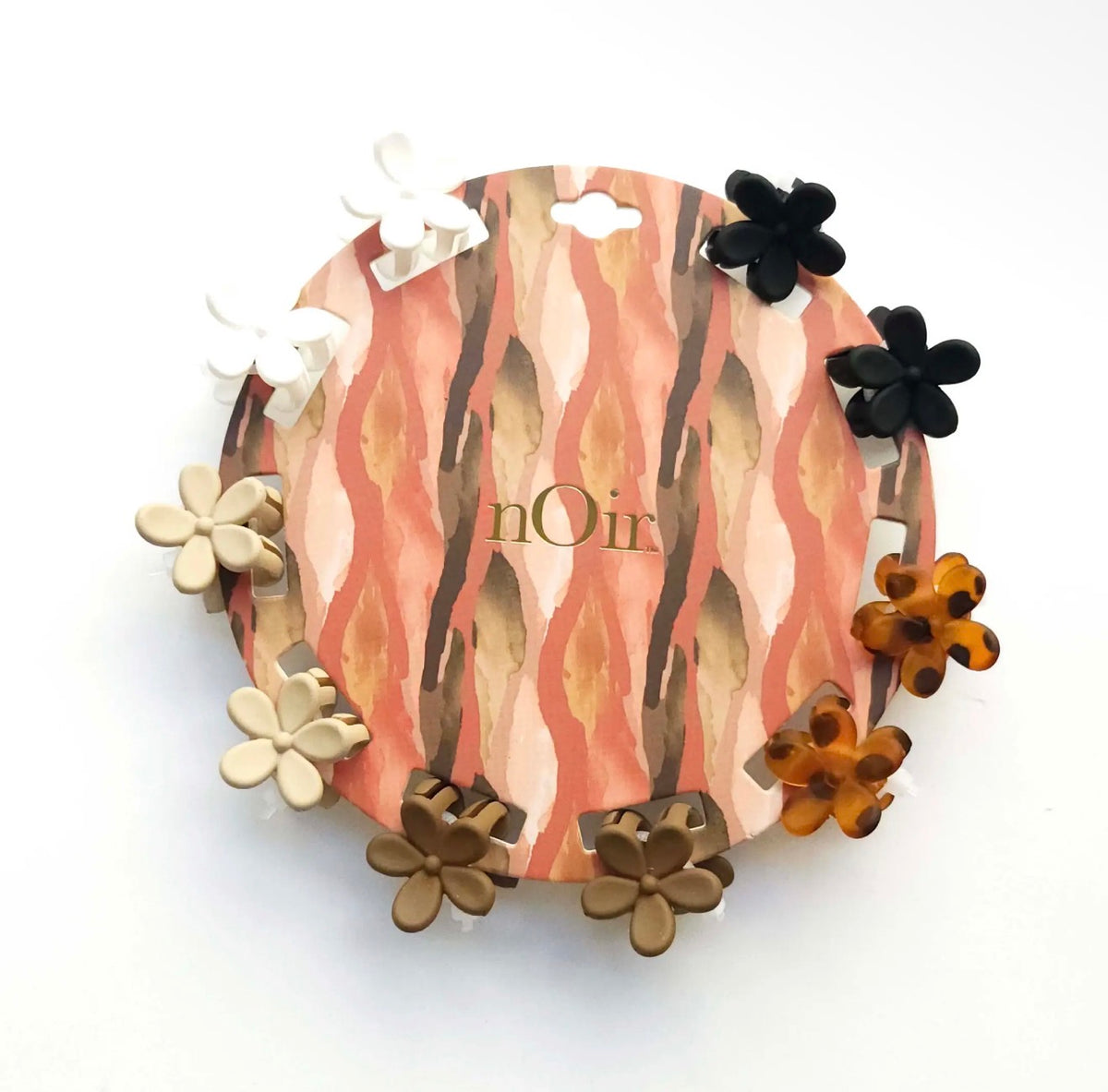 The Shimmer Shack Set of 10 Mini Flower Clips