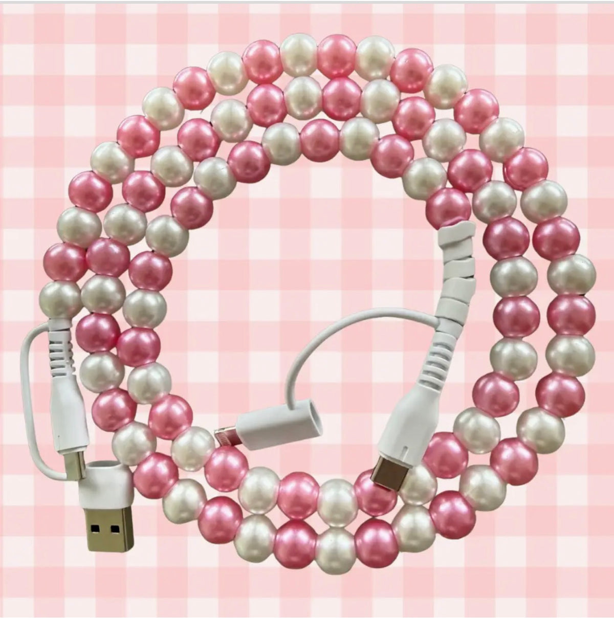 The Shimmer Shack OP Beaded Charging Cables (assorted)