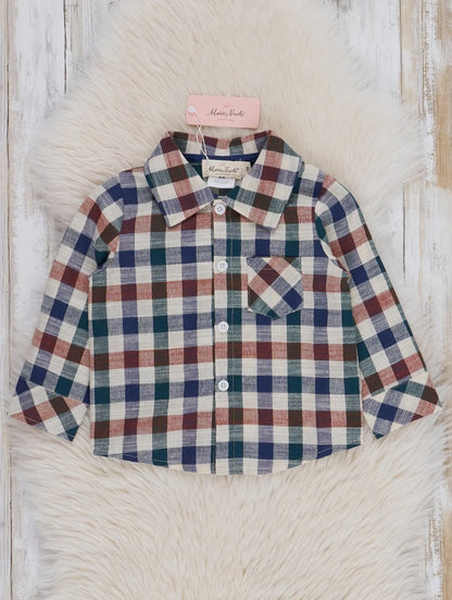 The Shimmer Shack Boy’s Button Up