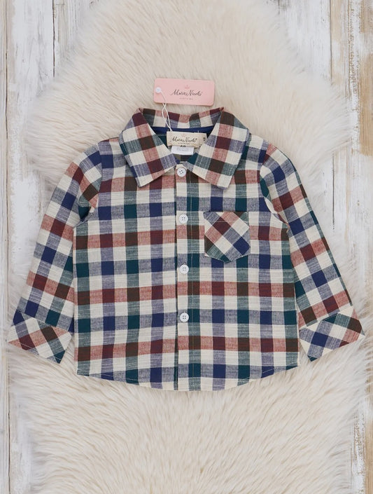 The Shimmer Shack Boy’s Button Up