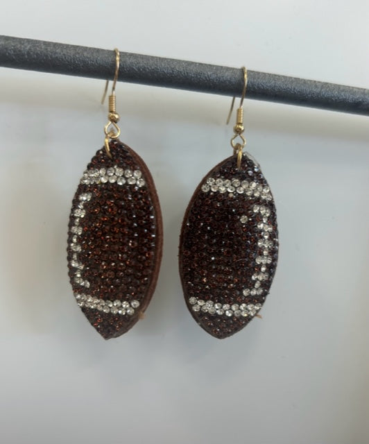 Football Earrings