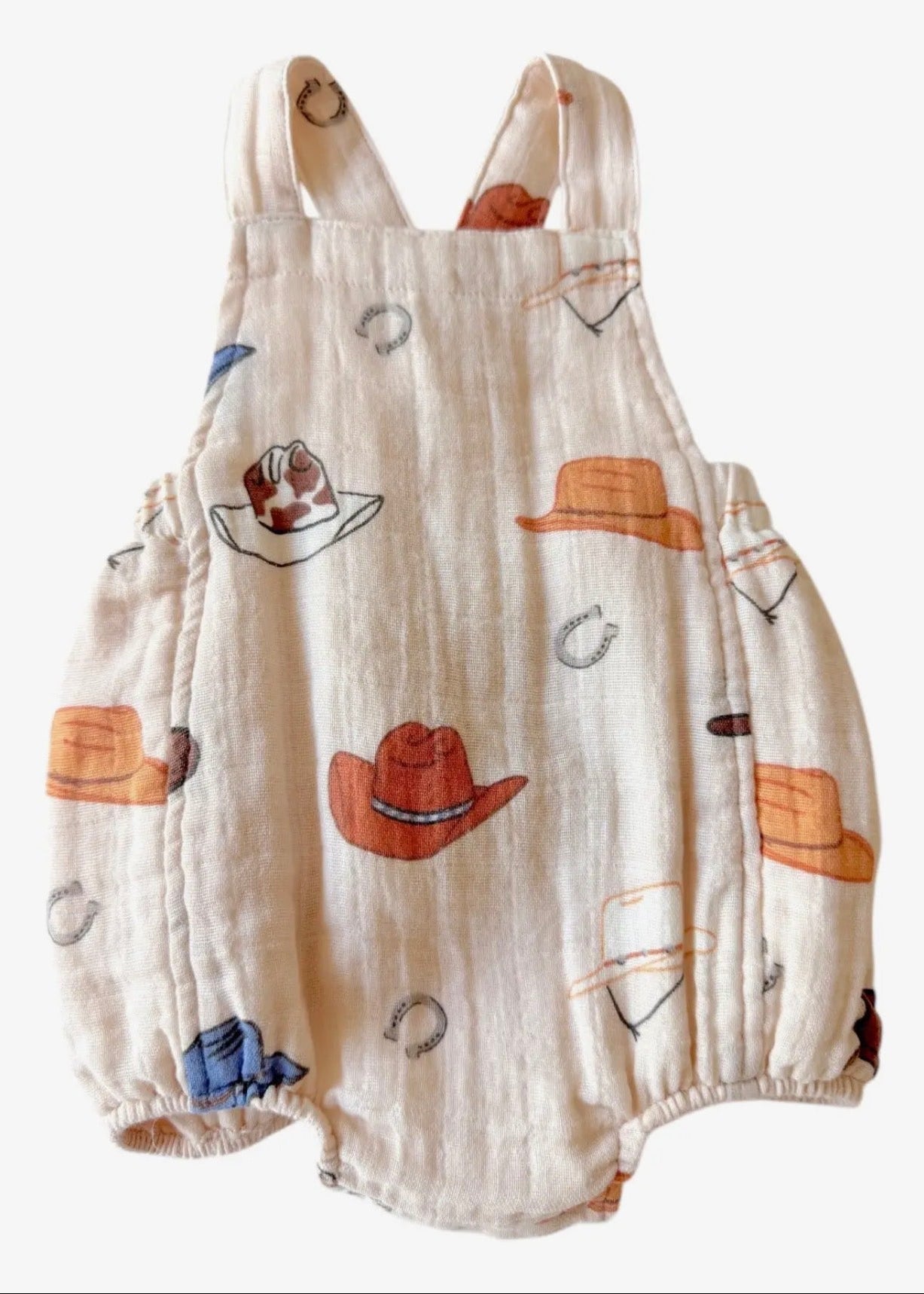 The Shimmer Shack Western Muslin Sunsuit