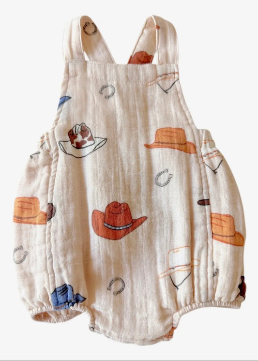 The Shimmer Shack Western Muslin Sunsuit