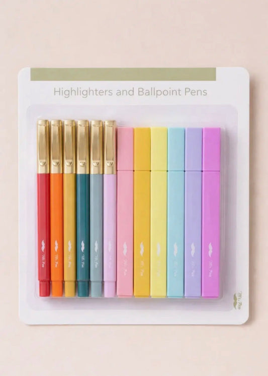 The Shimmer Shack Bible Safe Highlighter & Pen Set