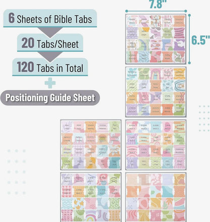 The Shimmer Shack Bible Organization Tabs