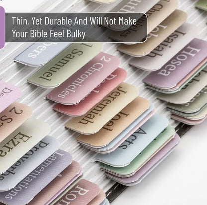 The Shimmer Shack Morandi Bible Organization Tabs 75 Pack