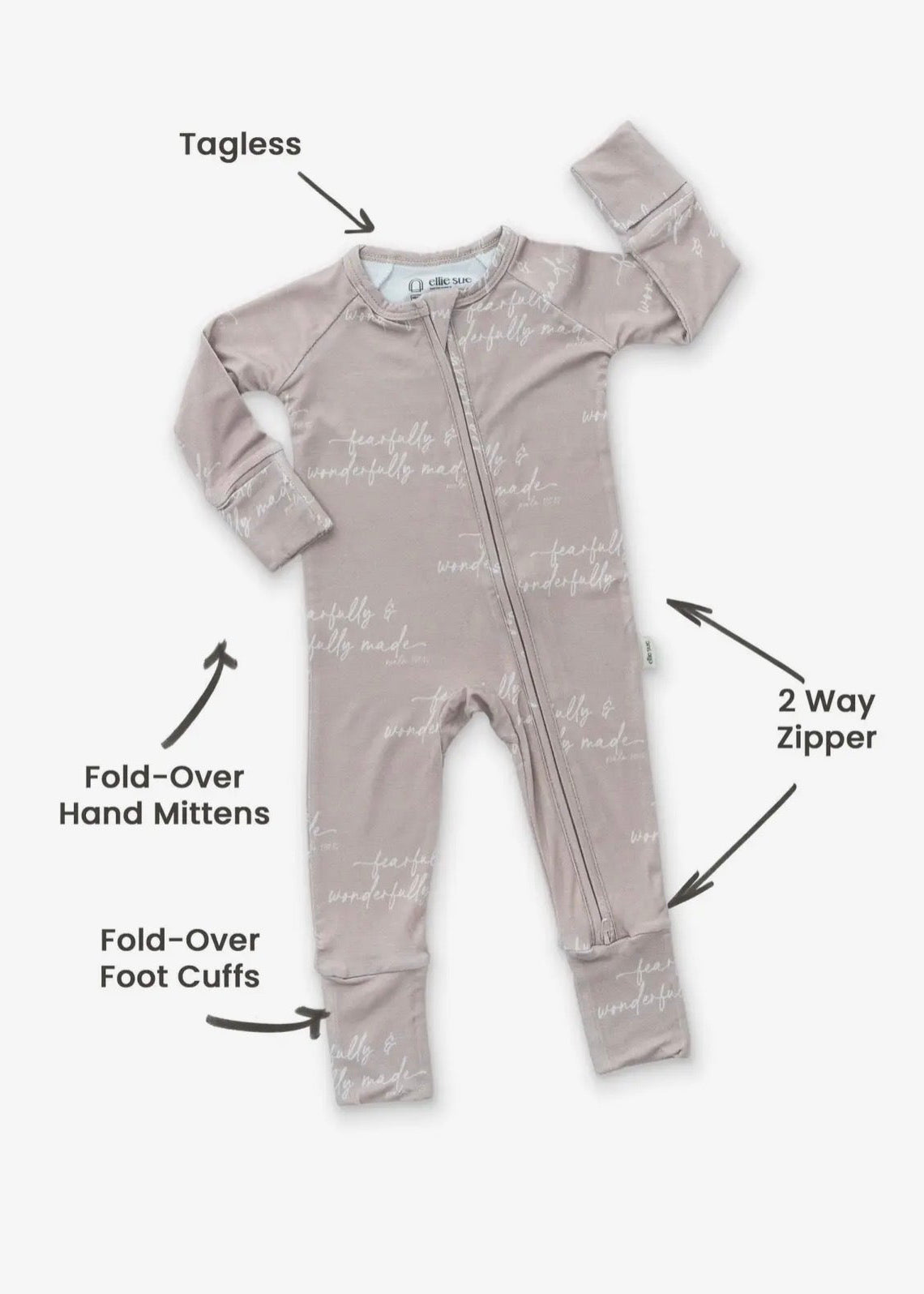The Shimmer Shack Wonderful Zipper Bamboo