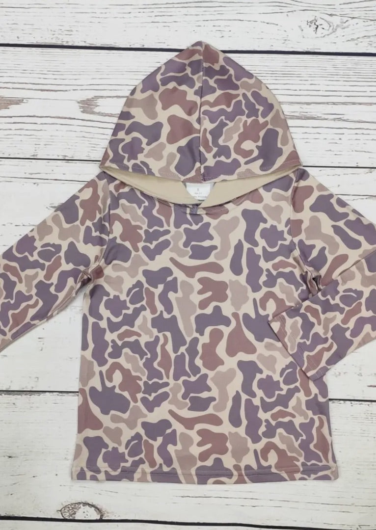 Kid's Camouflage Hoodie