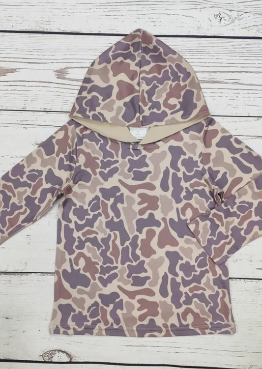 Kid's Camouflage Hoodie