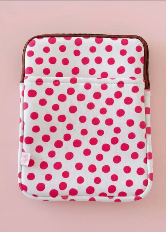 The Shimmer Shack Pink Dot Tablet/E-reader Sleeve