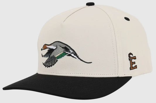 Cream/Black Pintail Hat