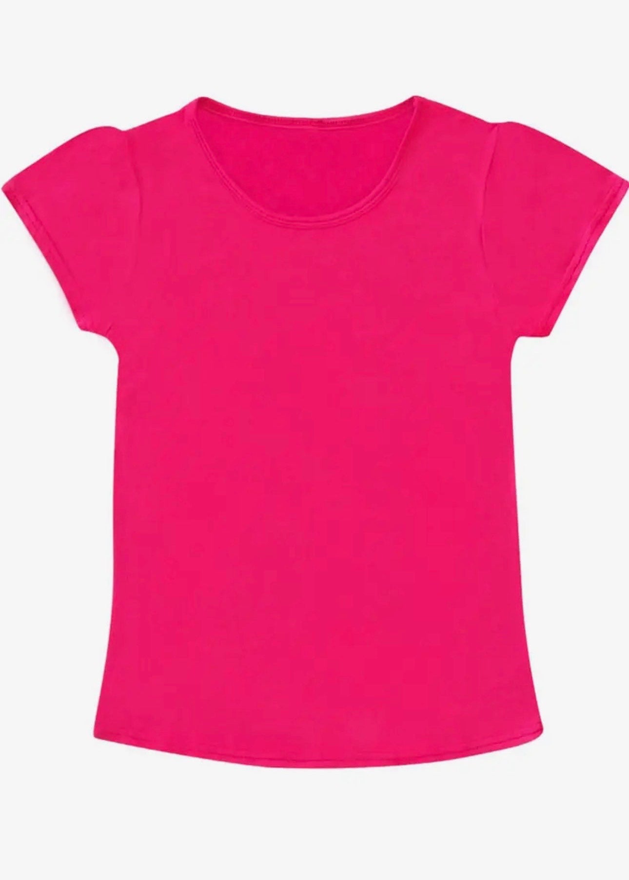 The Shimmer Shack Tween Hot Pink Everyday Tee