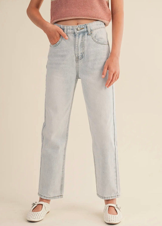 The Shimmer Shack Tween Go-To Denim Jeans