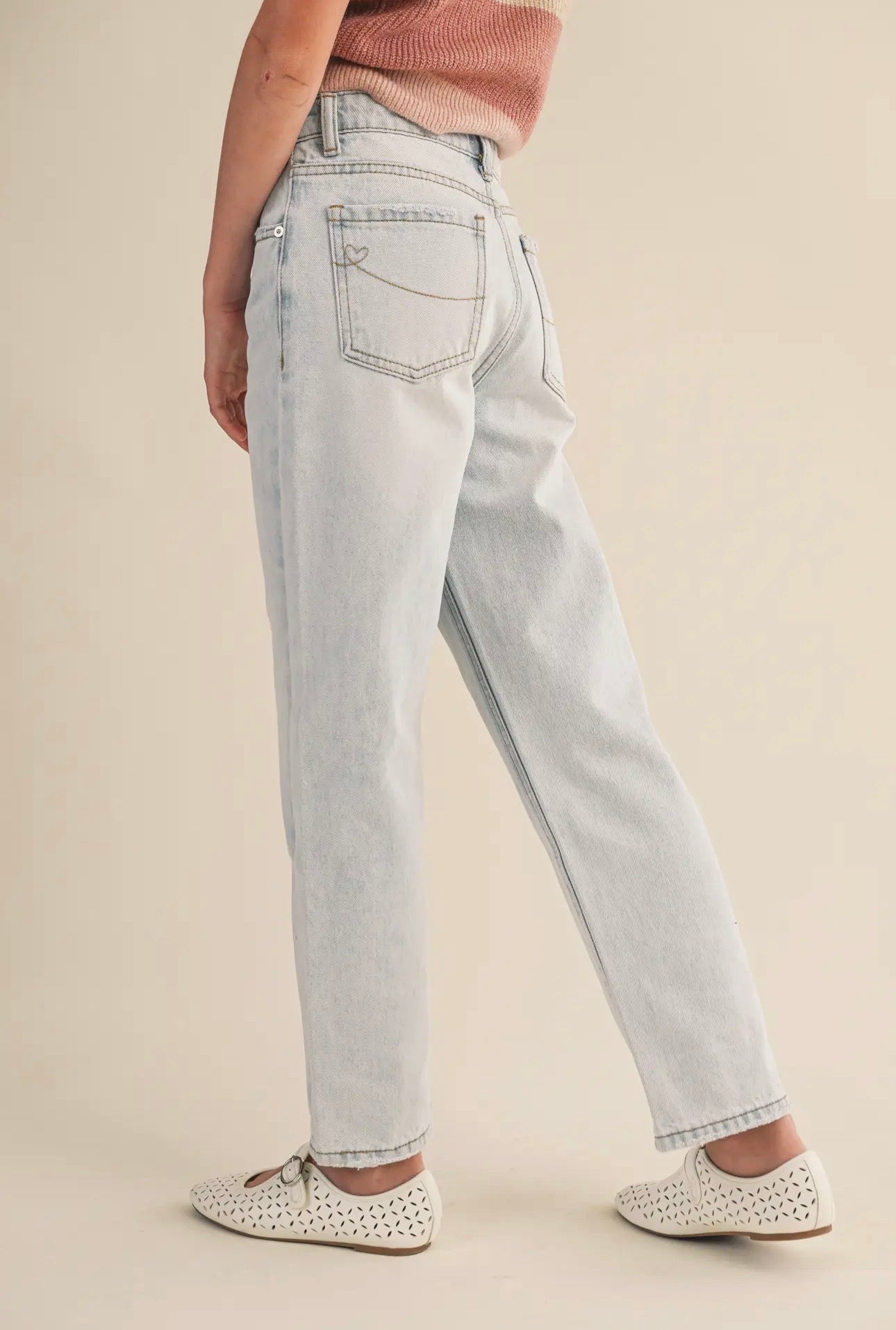 The Shimmer Shack Tween Go-To Denim Jeans