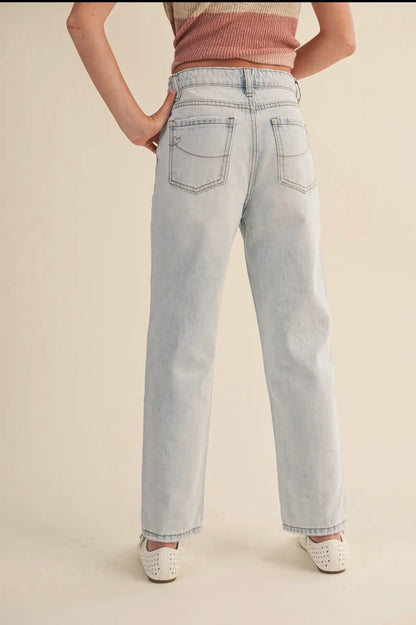 The Shimmer Shack Tween Go-To Denim Jeans