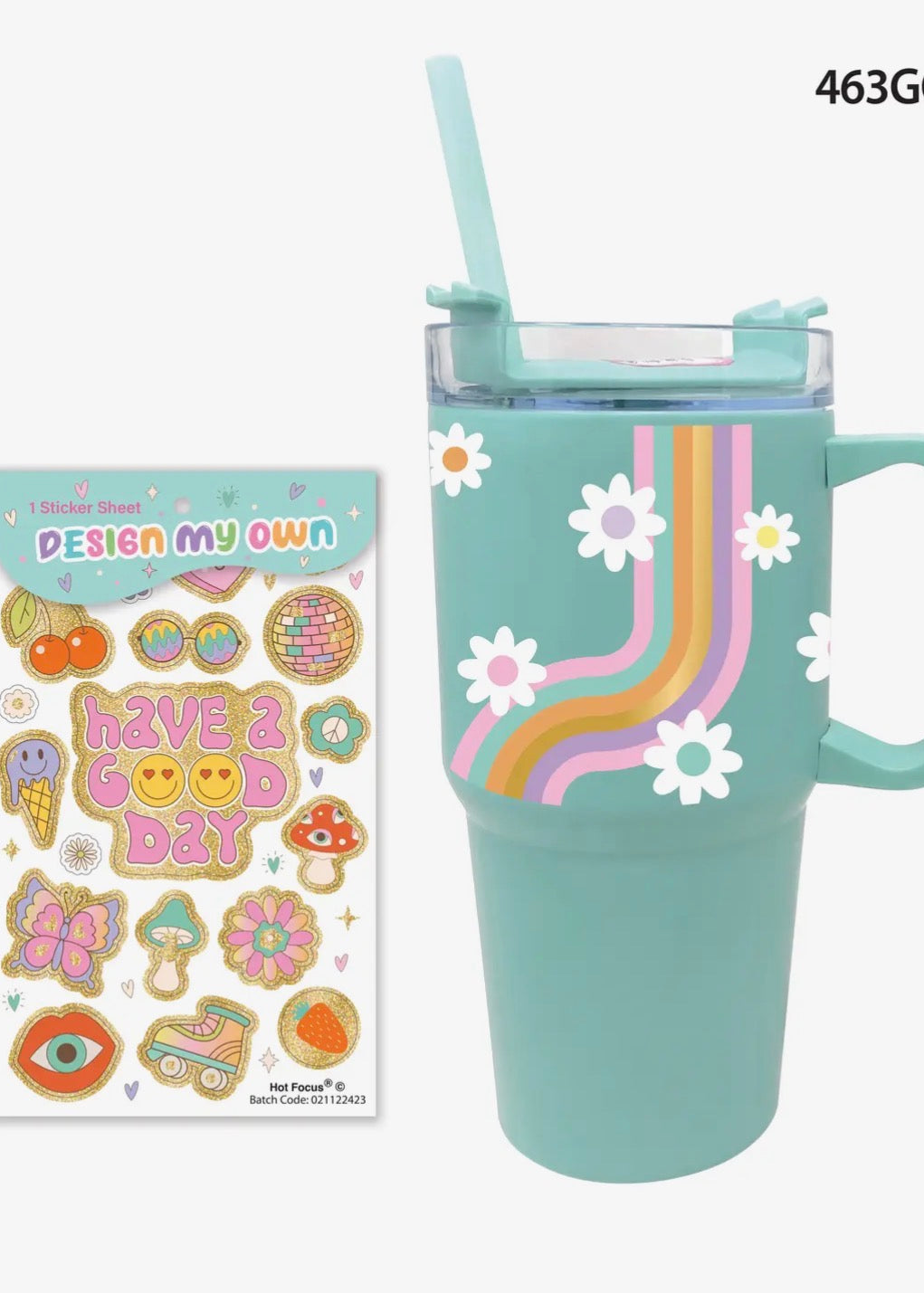 The Shimmer Shack Girls Customizable On the Go Tumbler
