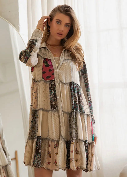 The Shimmer Shack Young threads boho Dress