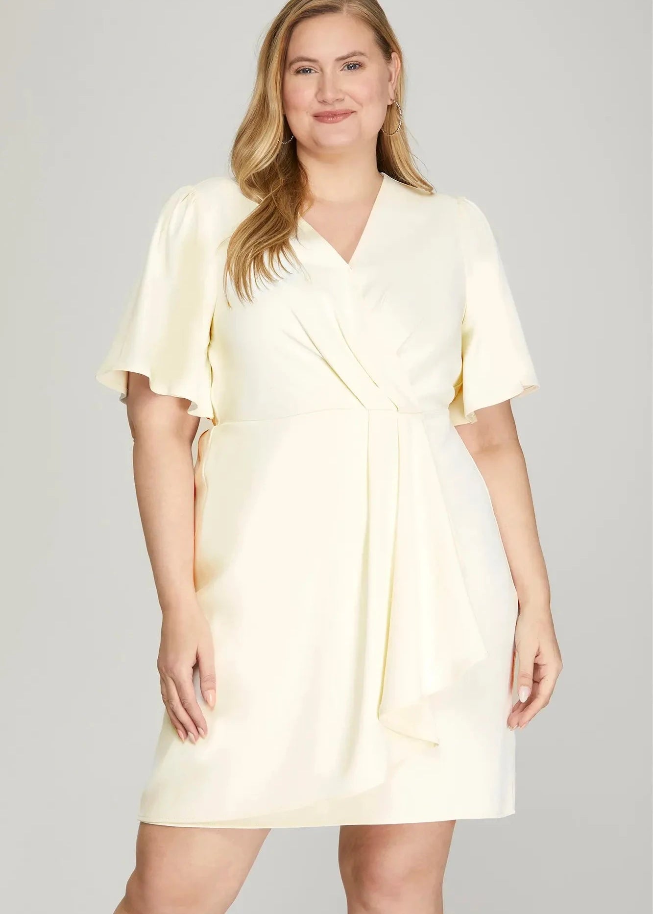 The Shimmer Shack PLUS Wrap Dress