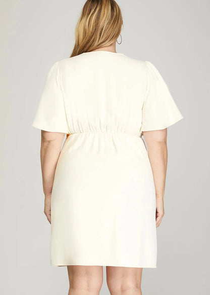 The Shimmer Shack PLUS Wrap Dress