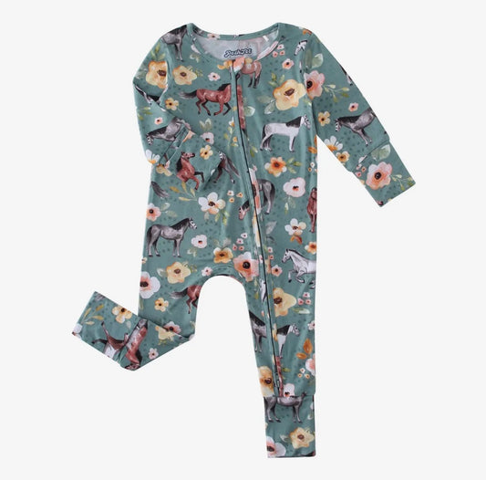 The Shimmer Shack Wild Horse Bamboo Zippy