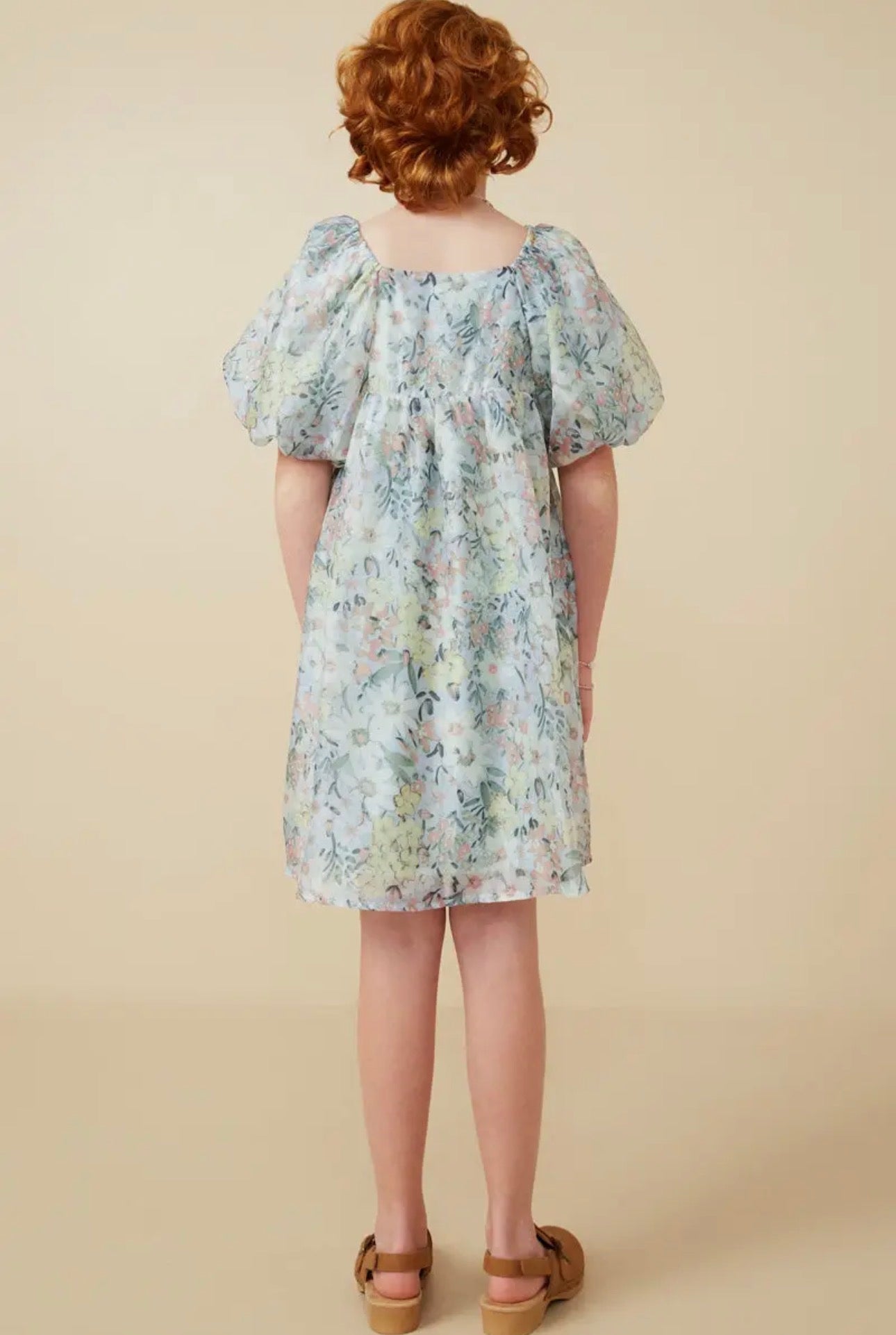 The Shimmer Shack Tween Hayden Organza Dress