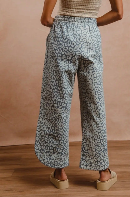 The Shimmer Shack Leopard Pull-On Pants