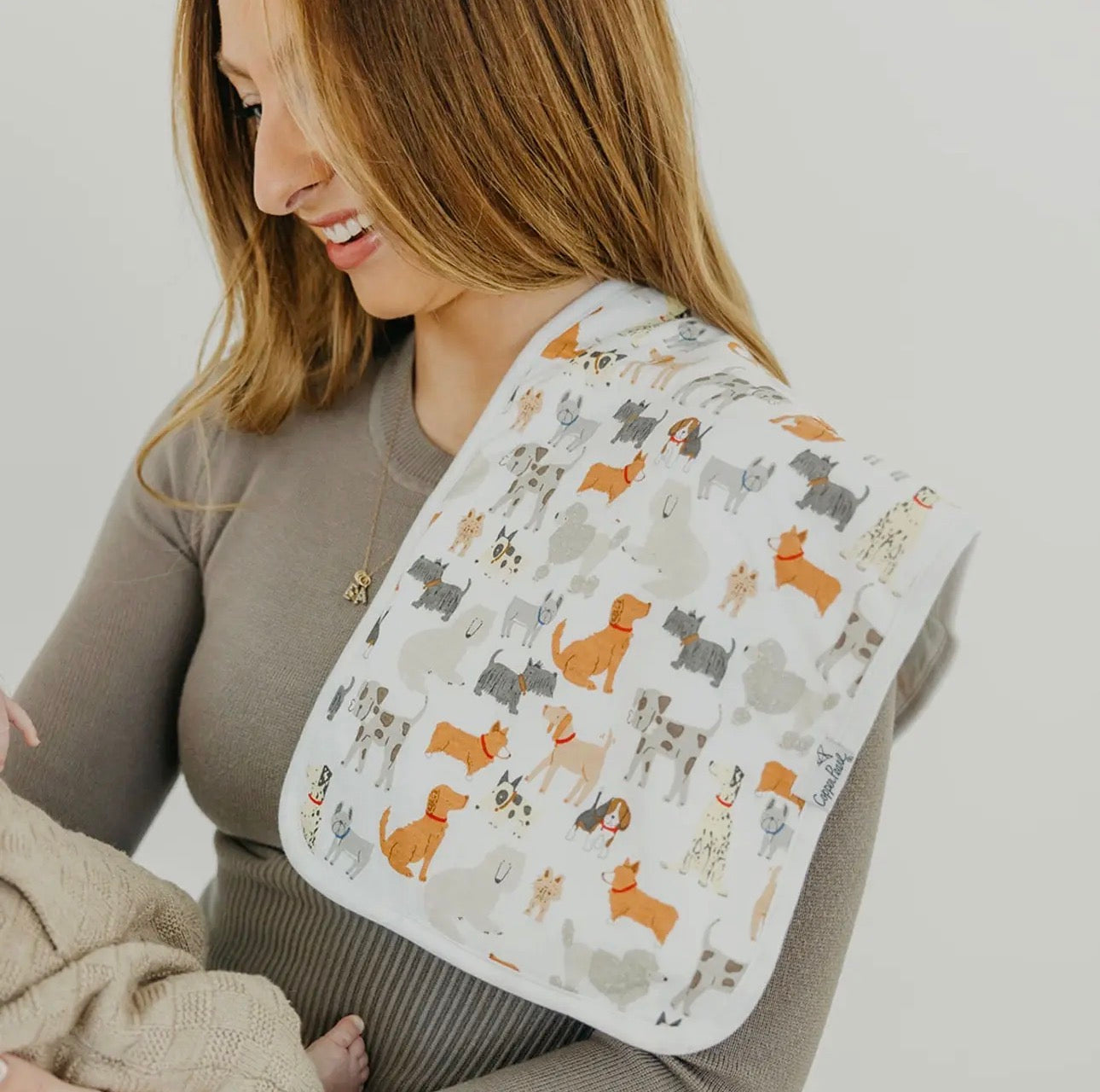 The Shimmer Shack Burp Cloth Set- Rufus