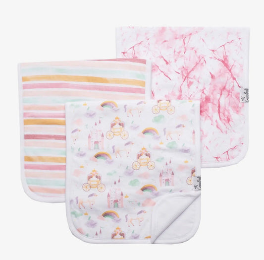 The Shimmer Shack Burp Cloth Set- Enchanted