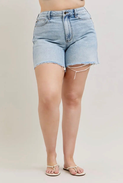 The Shimmer Shack PLUS Judy Blue Dad Shorts