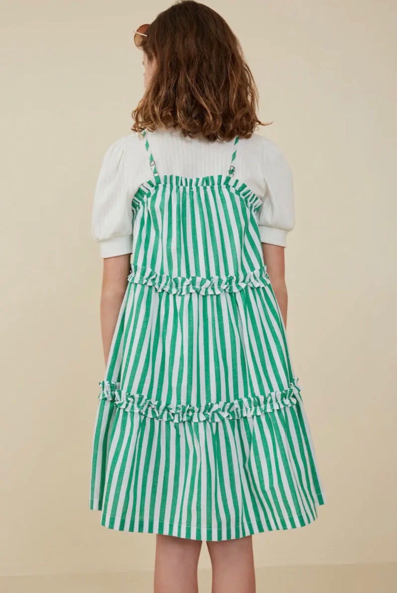 The Shimmer Shack Stripe Tween Dress